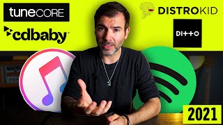 The ULTIMATE GUIDE To Music Distributors In 2022 Get Your Music On All Platforms [upl. by Whall]