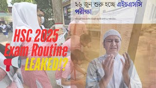 HSC 2025 Exam Routine Released Biggest Update for Students Must Watch [upl. by Reibaj]