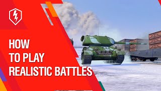 WoT Blitz Realistic Battles How to play [upl. by Anes]