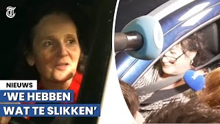 Chaos in Den Haag Caroline van der Plas en Nicolien van Vroonhoven arriveren voor coalitieoverleg [upl. by Akiemehs622]