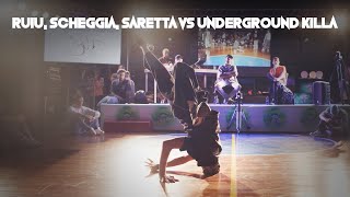 Ruiu Scheggia Saretta vs Underground Killa  TOP 16  Above the Clouds 2024 [upl. by Jackson]