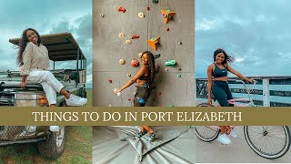 Things to do in Port ElizabethGqeberha  South African travel vlogger [upl. by Ylak]