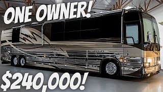 Heavily Upgraded Prevost Liberty Coach for Sale 499999 [upl. by Nahseez40]