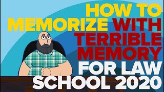 LAW SCHOOL PHILIPPINES How to Memorize With Terrible Memory for Law School 2020  LEARN WITH LEX [upl. by Okomom]