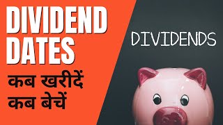 Dividend Dates Explained  How to Get Dividends on Stocks [upl. by Aticnemrac]