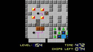 Chips Challenge 2 LP Part 15 Levels 153  156 [upl. by Wilder73]