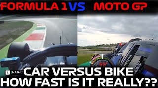 F1 vs MotoGP How Fast Is It Really Car vs Bike [upl. by Nam413]