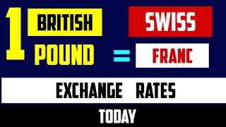 British Pound Swiss Franc Exchange Rates Today 12 JUNE 2024 [upl. by Peyter]