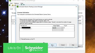 How to Activate the Floating License for Control Expert  Schneider Electric Support [upl. by Inna]