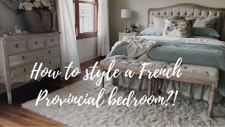 How to style a French Provincial bedroom [upl. by Darton]