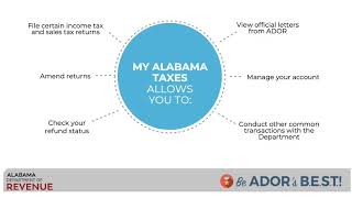 Sales and Use Tax My Alabama Taxes [upl. by Lemieux]