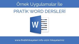 03 Word Dersleri 2018  Word de Kenar Boşlukları Ayarlama [upl. by Nivak]