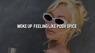 Iggy Azalea  Posh Spice LYRICS [upl. by Block]