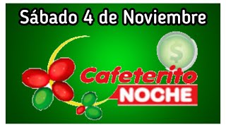 Resultado EL CAFETERITO NOCHE Sabado 4 de Noviembre de 2023 [upl. by Estey]