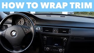 How to Wrap Interior Trim  EASY DIY [upl. by Evelina458]