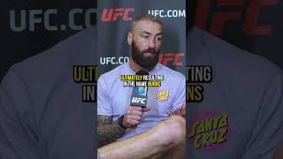 UFC fighter Paul Craig shares with Nina Drama a fun fact about Gilbert Burns LOL shorts mma ufc [upl. by Illa643]