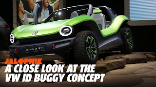 A Close Look at the Volkswagen Electric ID Buggy Concept [upl. by Ahsaz]