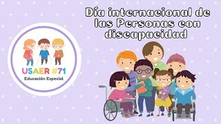 Día internacional de las Personas con discapacidad explicado para niñas y niños [upl. by Adekam]