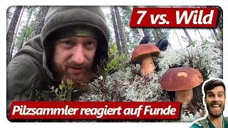 7 vs Wild Staffel 1  Pilzsammler reagiert auf Pilzfunde [upl. by Leamhsi]