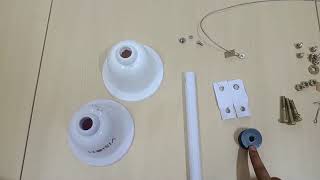 Ceiling fan installation method [upl. by Gnof]