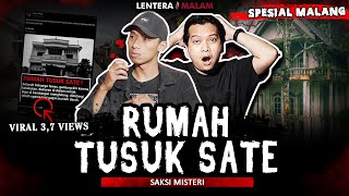 APA SESEREM INI KALO TINGGAL DI RUMAH TUSUK SATE LENTERA MALAM SPESIAL KOTA MALANG [upl. by Notlef]