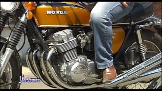 Yesterbike Honda 750 Four  AutomotoTV [upl. by Oirretno259]