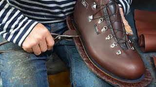 EVEREST 8848m Conqueror The 72 Hour Process of Making His Own Hiking Boots [upl. by Akimet]