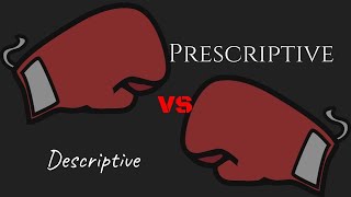 The Basics of Prescriptive vs Descriptive Linguistics [upl. by Lyall]