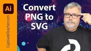 Convert Your PNG to SVG Images Using Adobe Illustrator CC [upl. by Nnyllaf593]