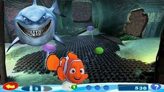 Finding Nemo Nemos Underwater World of Fun  Feeding Frenzy Game [upl. by Nemaj692]