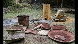 Primitive Skills Making Steel From Iron Ore [upl. by Crystie465]