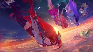 Nightcore Light Of Shadow Hiroyuki Sawano feat Gemie Lol Star Guardian 2019 Theme [upl. by Vinna]