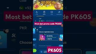 Most bet promo code deposit bonus 4500 7225 [upl. by Dodie]