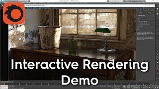 Corona Interactive Rendering Demo [upl. by Odnanreh]