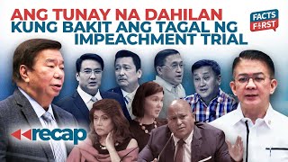 Drilon ibinuking kung bakit atubili magimpeachment trial ngayon ang mga senador [upl. by Severin]