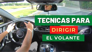 Clases de manejo para principiantesTécnicas para Dirigir el volante de un Auto [upl. by Tnilf]