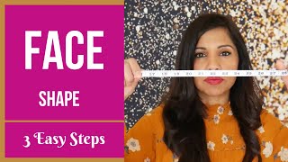 How To Measure Your Face Shape Quickly amp Easily [upl. by Nevets]