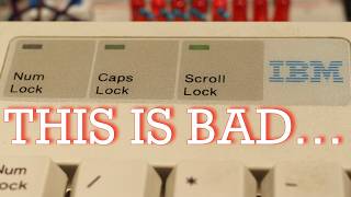 This IBM Model M2 Keyboard from 1993 has issues Lets fix it [upl. by Lucienne]