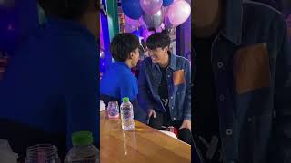 the way nanon flirt with ohm 😉😍 ohmnanon patpran badbuddytheseries boyfriend blactors [upl. by Tserof]