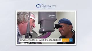 Dr Chokshi Explains the New Light Adjustable Lens™ on First Coast News [upl. by Alesig]