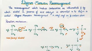 Wagner Meerwein rearrangement Reaction Mechanismtrick to solve questionsIITJAMTIFRCSIRNETGATE [upl. by Oidgime]