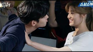 Ji Chang Wook amp Nam Ji Hyun JiJi Couple  Sweet moments BTS Part2 [upl. by Harriet]