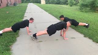 Army Preperation Drill Hip Stability drill MMD1MMD2 Recovery Drill [upl. by Llenrub]