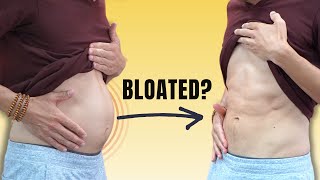 5 Minute Routine to Relieve Gas and Bloating Quick and Easy [upl. by Sivaj]