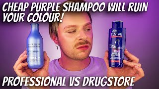 CHEAP VS EXPENSIVE SHAMPOO  Which Purple Shampoo Is The Best   Cheap Purple Shampoo [upl. by Tillie]