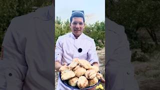 SOMSA TAYYORLASH food automobile somsa cooking tandır baby tayyorlash recipe uysharoyitida [upl. by Carman]