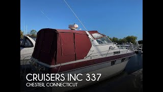 Used 1986 Cruisers Inc Esprit 337 for sale in Chester Connecticut [upl. by Eceinhoj]