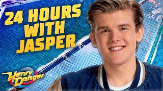 24 Hours With Jasper Dunlop ⏰ Day In The Life  Henry Danger [upl. by Eyahs]