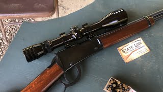 West Germany Lever Action  ERMA WERKE 22WMR [upl. by Anin293]