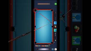 Beautiful 😍 Cushion Shot In 8 ball pool shorts 8ballpool cushionshot trickshots [upl. by Tekla]